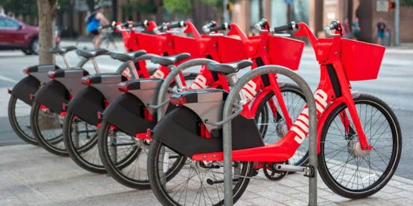 Bicicletas da Uber (Foto:Reprodução/B9) Bicicletas da Uber (Foto:Reprodução/B9)