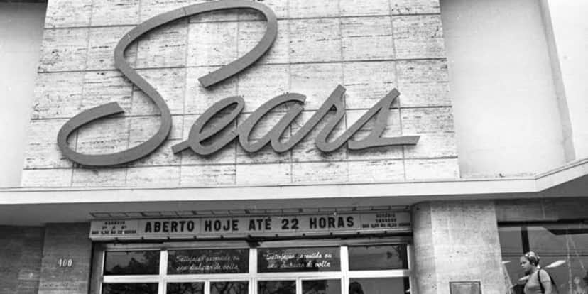 Loja da Sears no Brasil (Reprodução/Internet) Loja da Sears no Brasil (Reprodução/Internet)