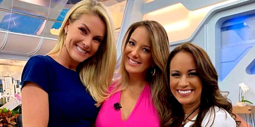 Anna Hickmann, Ticiane Pinheiro e Renata Alves são apresentadoras da Record (Foto Reprodução/Internet) Anna Hickmann, Ticiane Pinheiro e Renata Alves são apresentadoras da Record (Foto Reprodução/Internet)