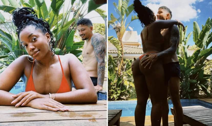 Cantora Iza vive um romance com o jogador Yuri Lima do Mirassol (Foto: Reprodução) Cantora Iza vive um romance com o jogador Yuri Lima do Mirassol (Foto: Reprodução)