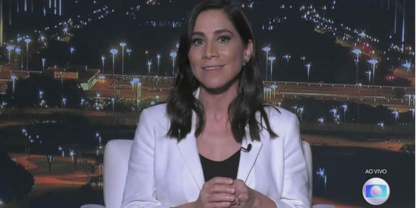 Renata Lo Prete no "Jornal da Globo" (Foto: Reprodução/TV Globo) Renata Lo Prete no "Jornal da Globo" (Foto: Reprodução/TV Globo)