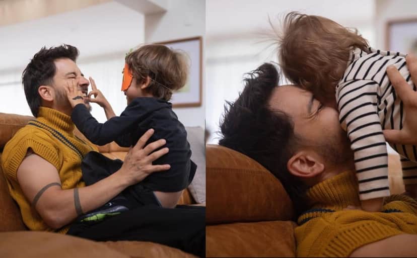 Junior Lima com os filhos (Foto: Reprodução/ Instagram) Junior Lima com os filhos (Foto: Reprodução/ Instagram)