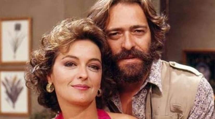 Maria Zilda e o ator quando eram mais jovens (Reprodução: Globo) Maria Zilda e o ator quando eram mais jovens (Reprodução: Globo)