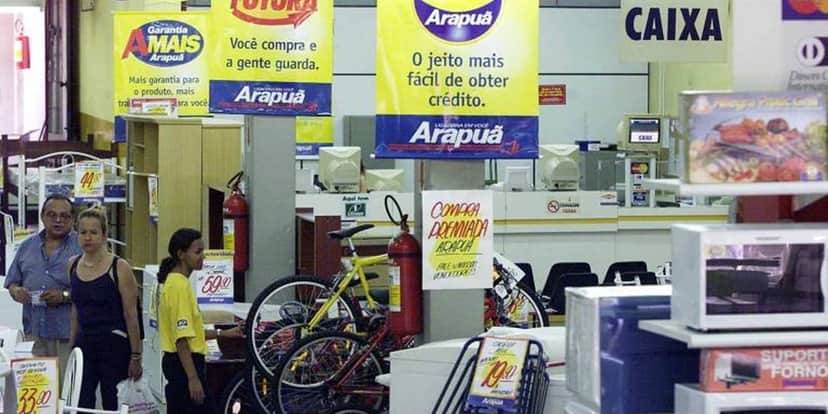 Lojas Arapuã, falência Lojas Arapuã, falência