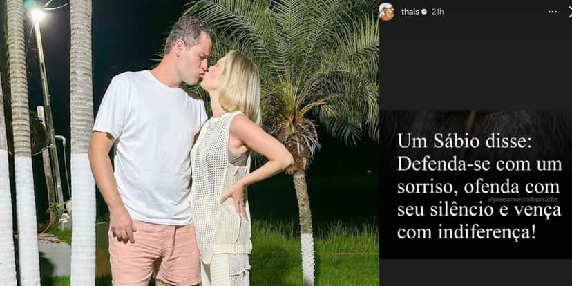Thais Gebelein, esposa de Pedro Leonardo, mandou indireta (Foto: Reprodução/Instagram) Thais Gebelein, esposa de Pedro Leonardo, mandou indireta (Foto: Reprodução/Instagram)