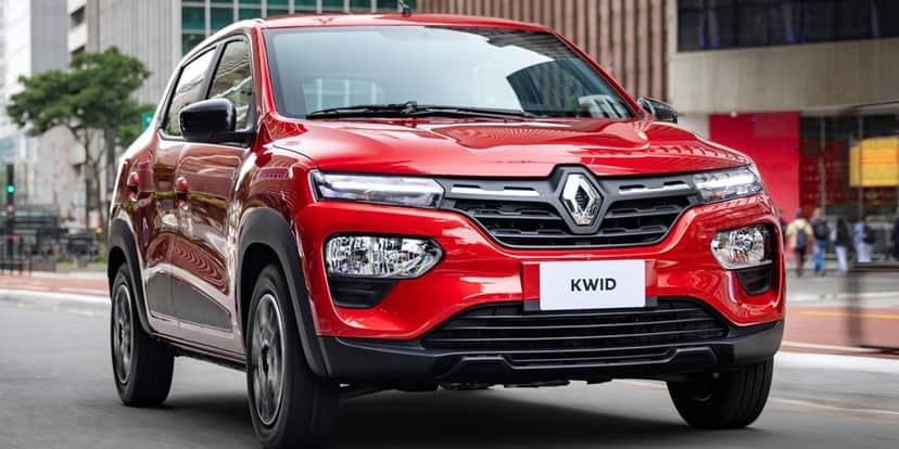 Atualmente o Renault Kwid é o carro popular com menor preço no Brasil (Reprodução - Renault) Atualmente o Renault Kwid é o carro popular com menor preço no Brasil (Reprodução - Renault)