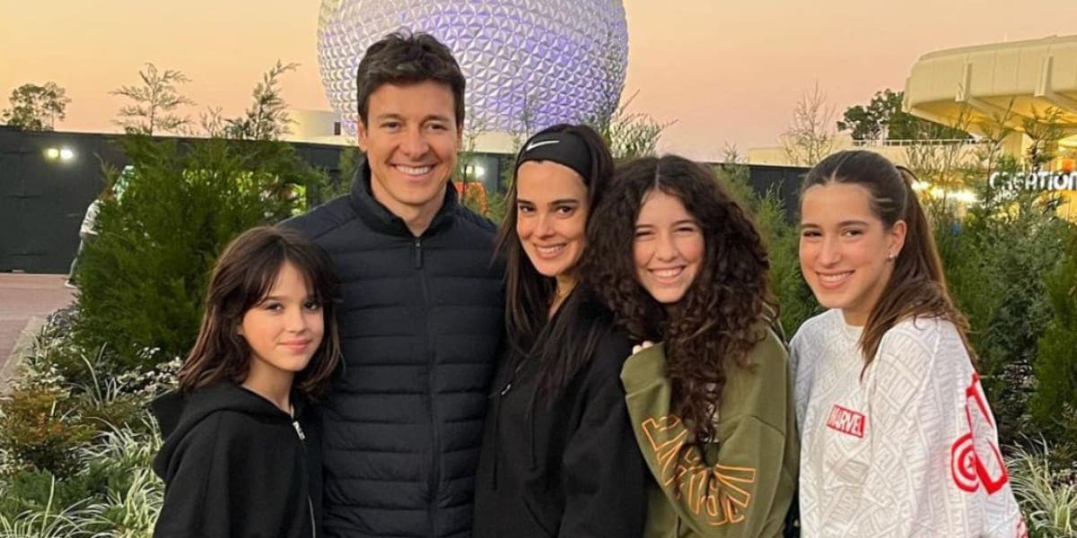 Juntos desde 2003, Rodrigo Faro e Vera Viel tiveram três filhas (Reprodução: Instagram) Juntos desde 2003, Rodrigo Faro e Vera Viel tiveram três filhas (Reprodução: Instagram)