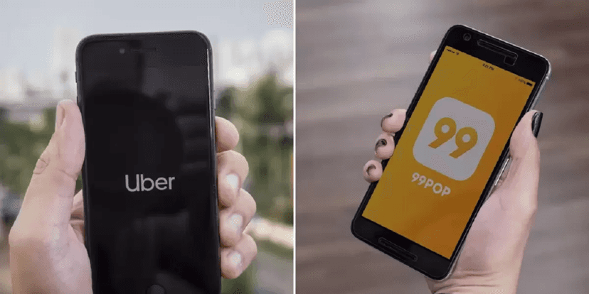 Uber e 99 (Foto: Reprodução, Tudo Celular) Uber e 99 (Foto: Reprodução, Tudo Celular)