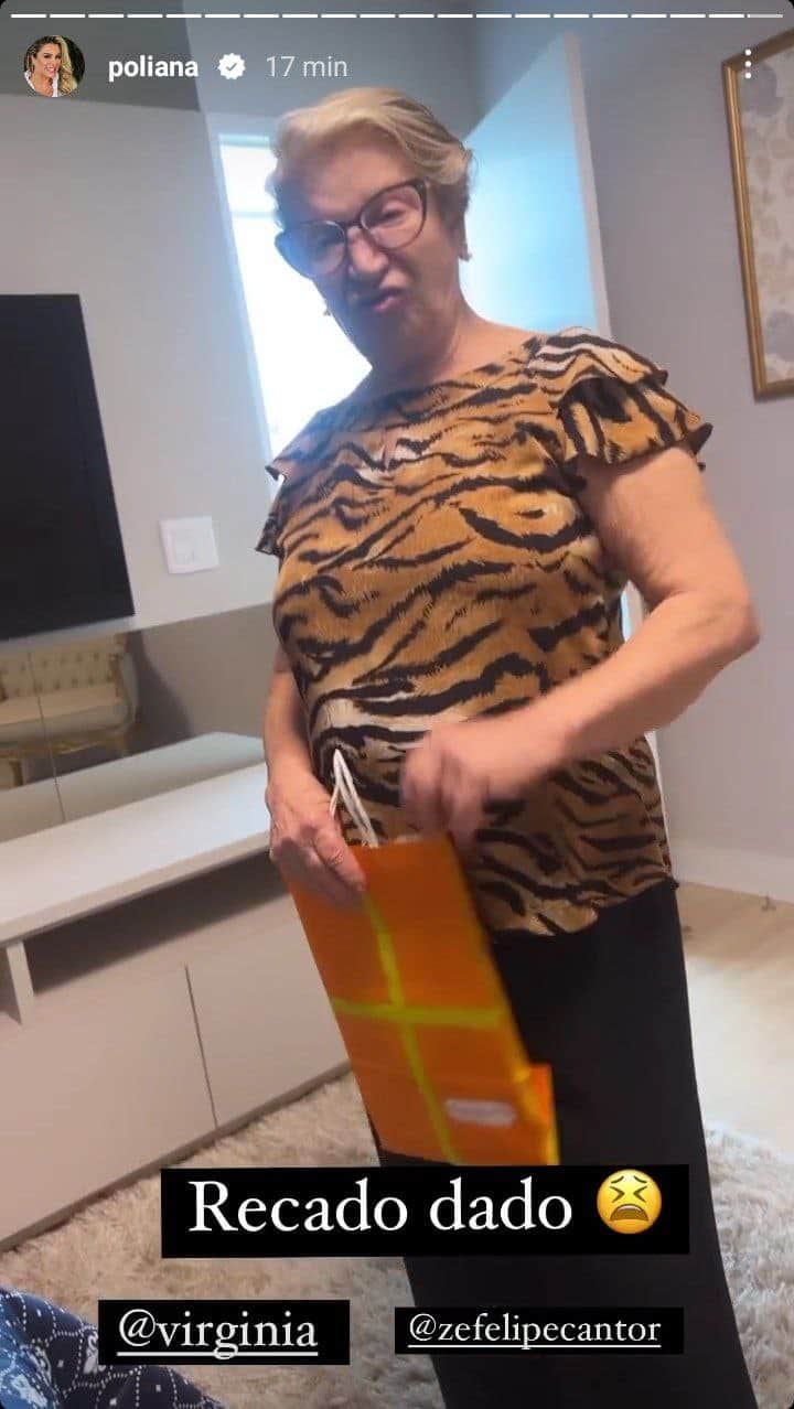 Mãe de Poliana Rocha mandou recado para Virgínia e Zé Felipe Mãe de Poliana Rocha mandou recado para Virgínia e Zé Felipe