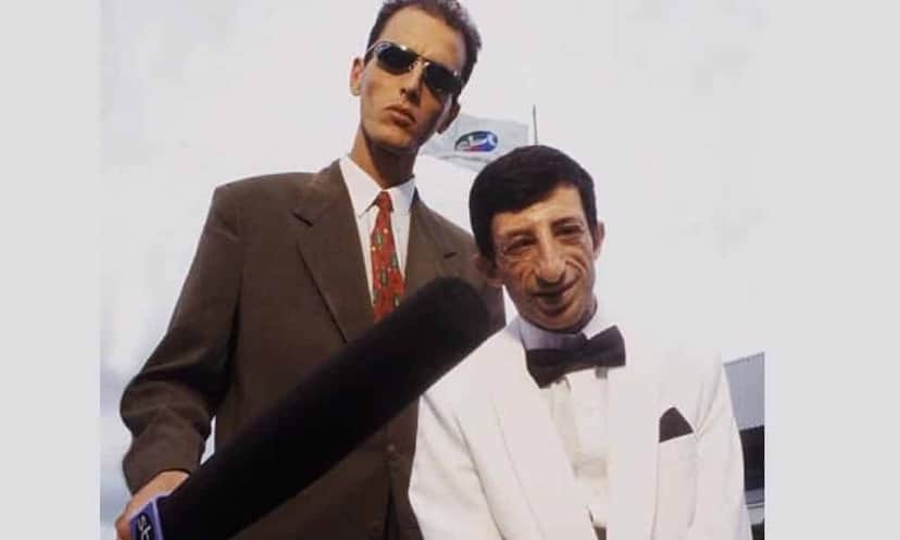 A famosa dupla de humoristas do SBT, ET e Rodolfo - Foto Reprodução Internet A famosa dupla de humoristas do SBT, ET e Rodolfo - Foto Reprodução Internet