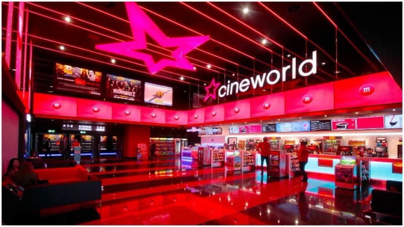 A recepção da rede de cinemas Cineworld - Foto Reprodução Internet A recepção da rede de cinemas Cineworld - Foto Reprodução Internet