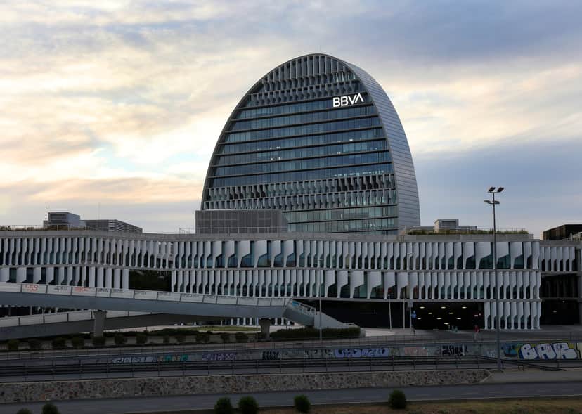 A sede do Banco Bilbao Vizcaya Argentaria - Foto Reprodução Internet A sede do Banco Bilbao Vizcaya Argentaria - Foto Reprodução Internet