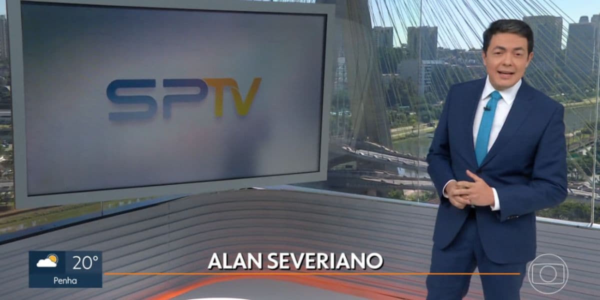 Alan Severiano no SP1 (Foto: Reprodução / Globo) Alan Severiano no SP1 (Foto: Reprodução / Globo)