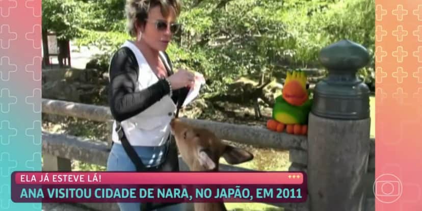 Ana Maria e Louro José, o Tom Veiga (Foto: Reprodução / Mais Você da Globo) Ana Maria e Louro José, o Tom Veiga (Foto: Reprodução / Mais Você da Globo)