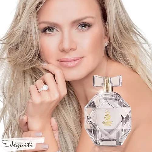 Apresentadora Eliana e seu perfume da Jequiti- Foto Reprodução Internet Apresentadora Eliana e seu perfume da Jequiti- Foto Reprodução Internet
