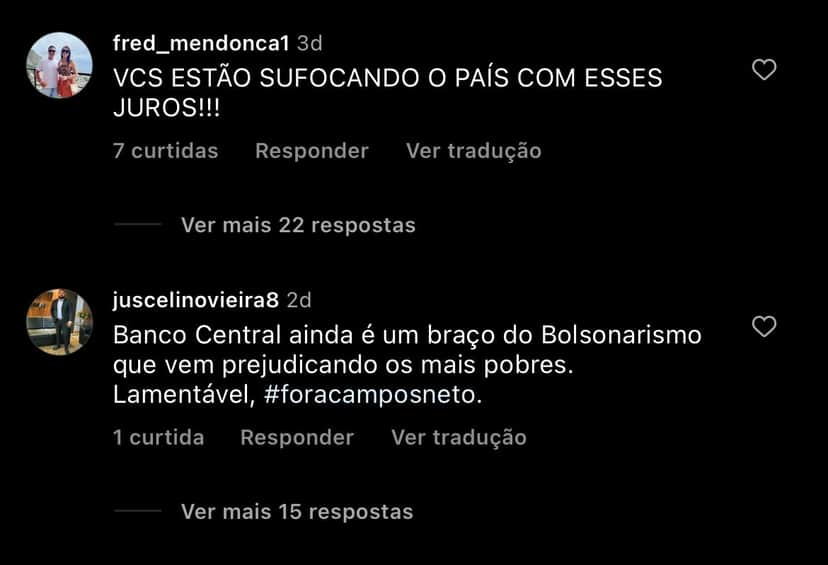 Banco Central faz anúncio IMPORTANTE e público se revolta - Foto Reprodução Instagram3 Banco Central faz anúncio IMPORTANTE e público se revolta - Foto Reprodução Instagram3