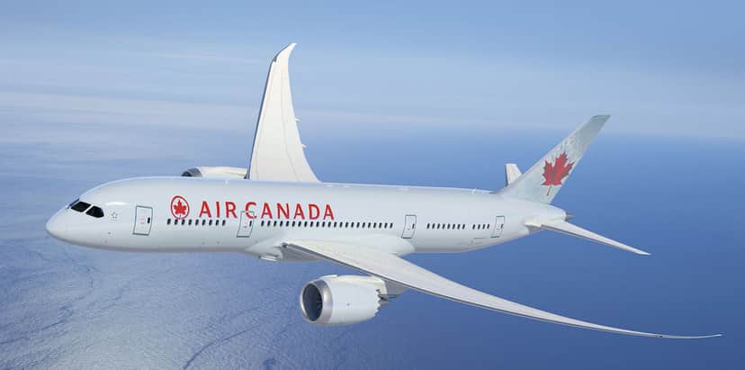 Companhia aerea Air Canada - Foto Reprodução Internet Companhia aerea Air Canada - Foto Reprodução Internet