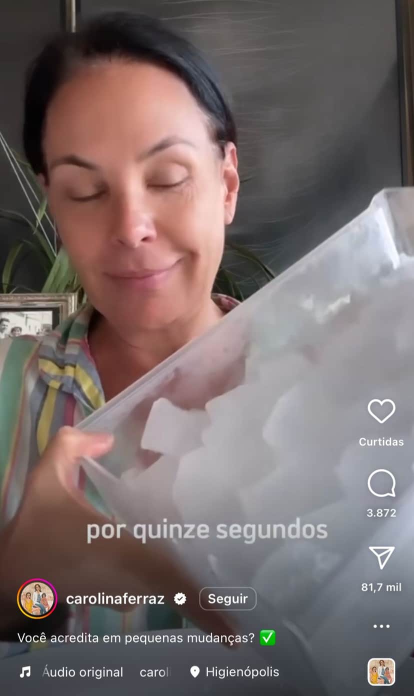 Dica maravilhosa de Carolina Ferraz - Foto Reprodução Instagram2 Dica maravilhosa de Carolina Ferraz - Foto Reprodução Instagram2