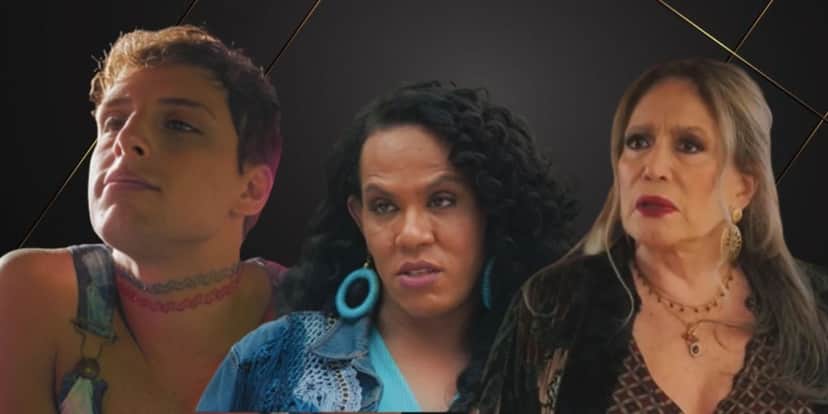 Kelvin, Luana e Cândida em Terra e Paixão da Globo (Foto: Reprodução / Montagem TV Foco) Kelvin, Luana e Cândida em Terra e Paixão da Globo (Foto: Reprodução / Montagem TV Foco)