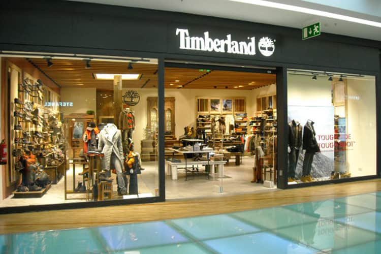 Loja Timberland - Foto Internet Loja Timberland - Foto Internet
