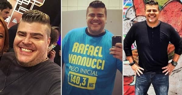 Rafael Vanucci foi um dos vencedores de 'Além do Peso', emagrecendo 33kg Rafael Vanucci foi um dos vencedores de 'Além do Peso', emagrecendo 33kg