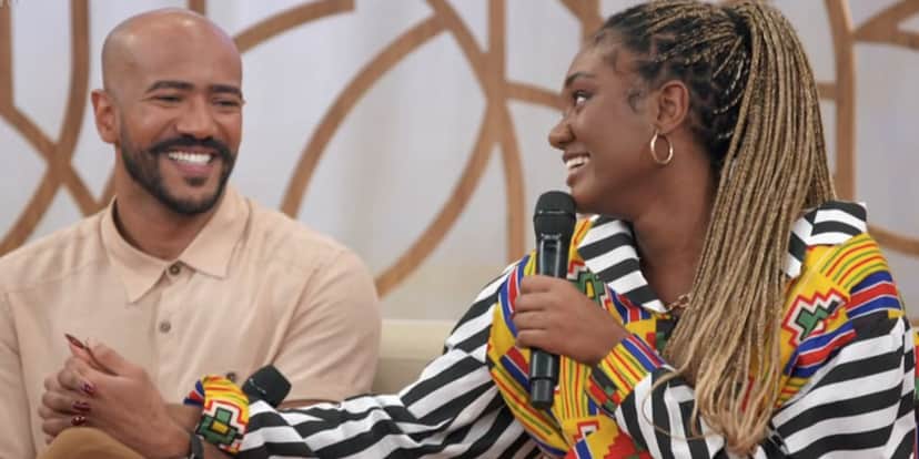 Ricardo Alface e Aline no Encontro (Foto: Reprodução / Globo) Ricardo Alface e Aline no Encontro (Foto: Reprodução / Globo)