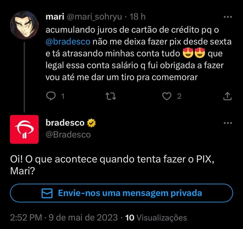 Situação do Bradesco enfurece clientes HOJE (09) - Foto Reprodução Twitter Situação do Bradesco enfurece clientes HOJE (09) - Foto Reprodução Twitter