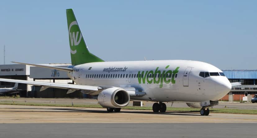 Webjet Linhas Aéreas - Foto Reprodução Internet Webjet Linhas Aéreas - Foto Reprodução Internet