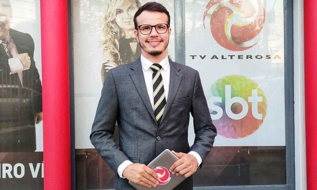 Apresentador do SBT desmaiou ao vivo (Foto: Reprodução) Apresentador do SBT desmaiou ao vivo (Foto: Reprodução)