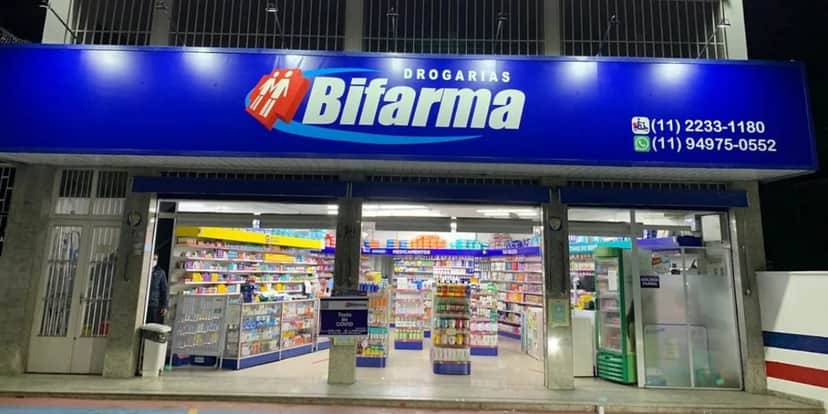 Bifarma contava com 250 lojas espalhados por São Paulo e Minas Gerais (Reprodução: Internet) Bifarma contava com 250 lojas espalhados por São Paulo e Minas Gerais (Reprodução: Internet)