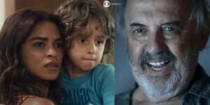 Brisa, Tonho e pedófilo em Travessia (Foto: Reprodução / Globo) Brisa, Tonho e pedófilo em Travessia (Foto: Reprodução / Globo)