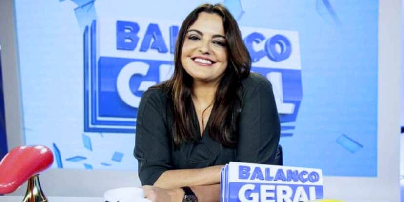 Fabíola Reipert no "Balanço Geral" (Foto Reprodução/Internet) Fabíola Reipert no "Balanço Geral" (Foto Reprodução/Internet)