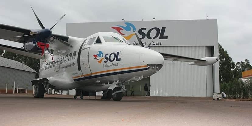 Sol Líneas Aéreas foi fundada em 2006, na Argentina (Reprodução: Internet) Sol Líneas Aéreas foi fundada em 2006, na Argentina (Reprodução: Internet)