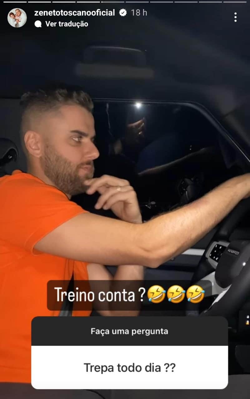 Zé Neto sempre muito bem humorado em suas redes sociais (Reprodução: Instagram) Zé Neto sempre muito bem humorado em suas redes sociais (Reprodução: Instagram)