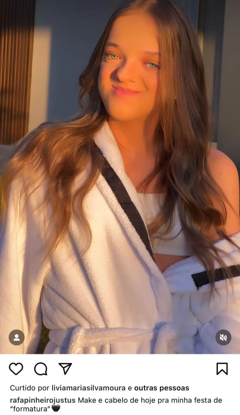A jovem se tornou uma das meninas mais lindas do Brasil - Foto Reprodução Instagram A jovem se tornou uma das meninas mais lindas do Brasil - Foto Reprodução Instagram