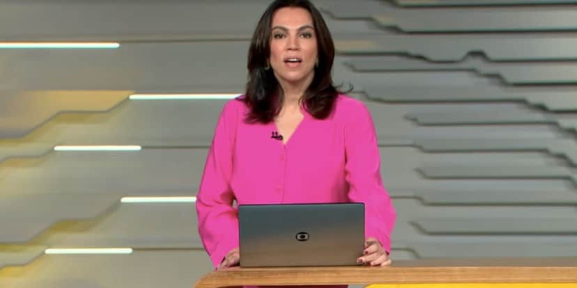 Ana Paula Araújo no Bom Dia Brasil (Foto: Reprodução / Globo) Ana Paula Araújo no Bom Dia Brasil (Foto: Reprodução / Globo)