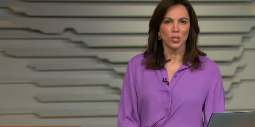 Ana Paula Araújo no Bom Dia Brasil (Foto: Reprodução / Globo) Ana Paula Araújo no Bom Dia Brasil (Foto: Reprodução / Globo)