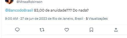 Clientes do Banco do Brasil estão em estado de fúria com situação - Foto Twitter Clientes do Banco do Brasil estão em estado de fúria com situação - Foto Twitter