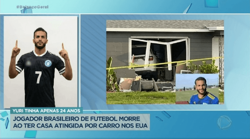 Gottino fala sobre morte de jogador de futebol que foi atropelado dentro de casa (Foto: Reprodução/ Record TV) Gottino fala sobre morte de jogador de futebol que foi atropelado dentro de casa (Foto: Reprodução/ Record TV)