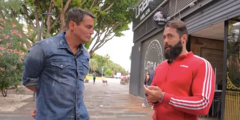 Léo Dias e Vicente Escrig (Foto: Reprodução / YouTube) Léo Dias e Vicente Escrig (Foto: Reprodução / YouTube)