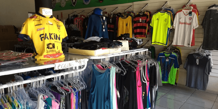 Loja de roupas esportivas (Foto: Reprodução/ Internet) Loja de roupas esportivas (Foto: Reprodução/ Internet)