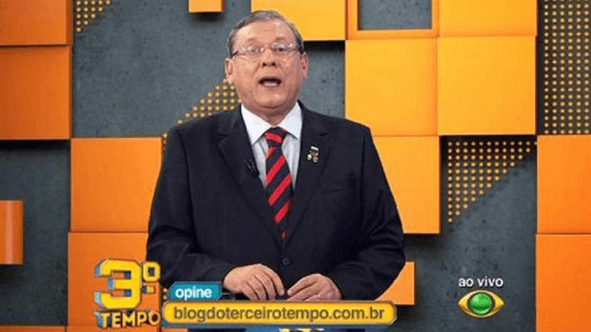 Milton Neves em seu programa na Band (Foto: Reprodução/ Internet) Milton Neves em seu programa na Band (Foto: Reprodução/ Internet)