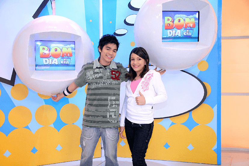Yudi e Priscila Alcântara sob comando da atração no passado (Foto: Reprodução/ Internet) Yudi e Priscila Alcântara sob comando da atração no passado (Foto: Reprodução/ Internet)