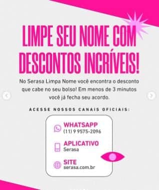 Serasa faz comunicado importante sobre a antecipação do décimo terceiro - Foto Reprodução Instagram Serasa faz comunicado importante sobre a antecipação do décimo terceiro - Foto Reprodução Instagram
