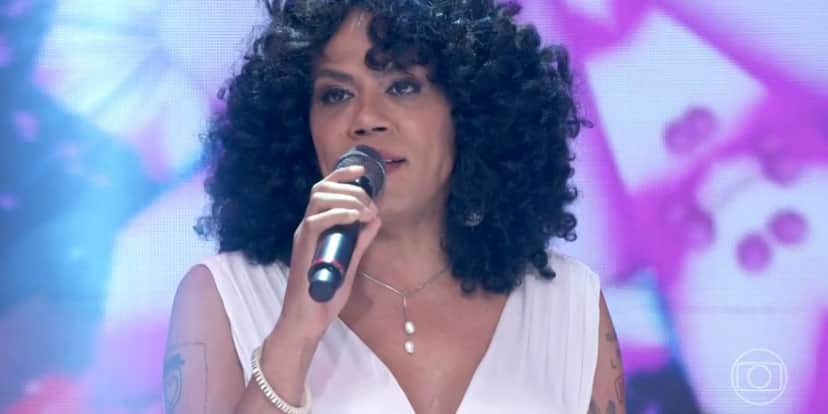 Valéria Barcellos durante o Encontro (Foto: Reprodução / Globo) Valéria Barcellos durante o Encontro (Foto: Reprodução / Globo)