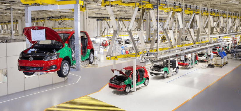 Fábrica da Volkswagen (Foto: Reprodução/ Internet) Fábrica da Volkswagen (Foto: Reprodução/ Internet)