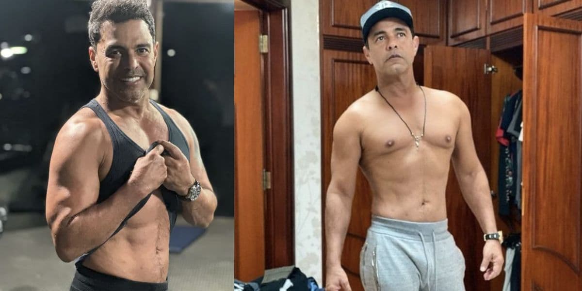 Zezé Di Camargo sem camisa (Foto: Reprodução / Instagram) Zezé Di Camargo sem camisa (Foto: Reprodução / Instagram)