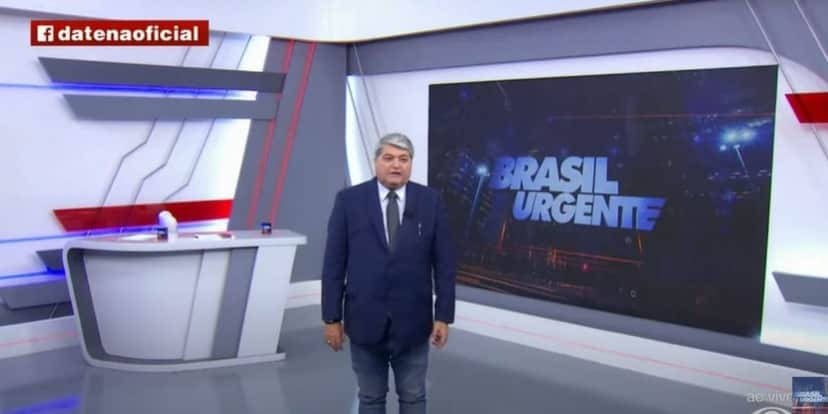 Datena não conta mais com o helicóptero por cortes de custos na emissora (Reprodução: Band) Datena não conta mais com o helicóptero por cortes de custos na emissora (Reprodução: Band)