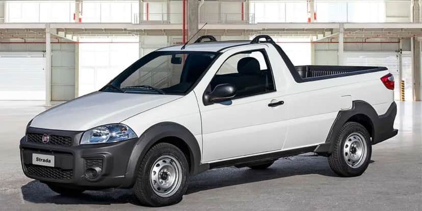 Fiat Strada 1ª Geração (Reprodução Webmotors) Fiat Strada 1ª Geração (Reprodução Webmotors)