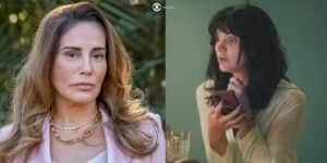 Irene e Petra em cenas de Terra e Paixão (Foto: Reprodução / Globo / Montagem TV Foco) Irene e Petra em cenas de Terra e Paixão (Foto: Reprodução / Globo / Montagem TV Foco)